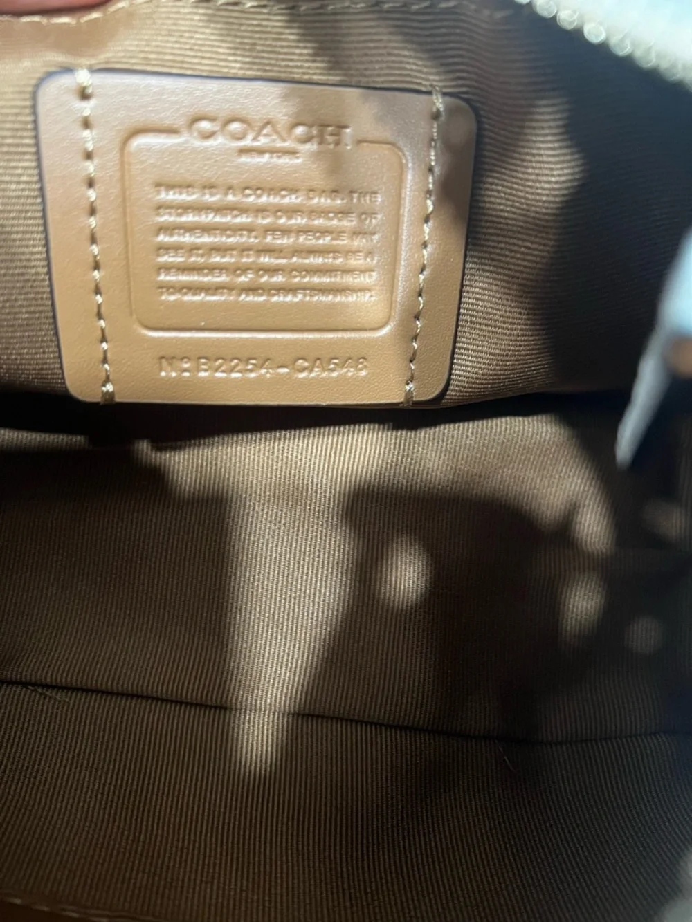 Coach Teri Shoulder Bag - Picture 6 of 6